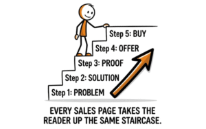 sales page structure for beginners