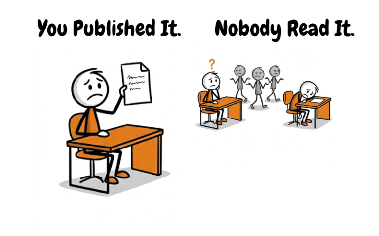 You’re Writing. Nobody’s Reading. Here’s What’s Actually Going Wrong.